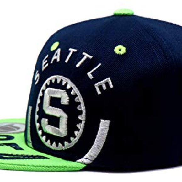 Seattle Premium Youth Monster Snapback Hat - Picture 2 of 8